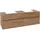 Waschbeckenunterschrank 160 x 55 cm Kansas Oak