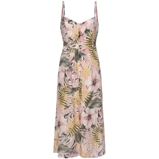 LASCANA Sommerkleid Midikleid apricot-bedruckt 34