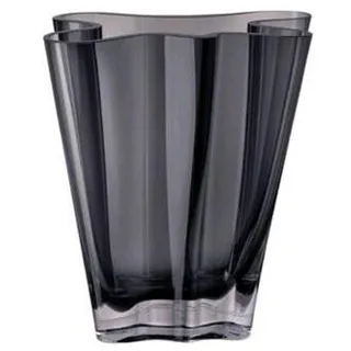 Rosenthal Vase, Grau, Glas, 20x15x10 cm, zum Stellen, auch für frische Blumen geeignet, Dekoration, Vasen, Glasvasen