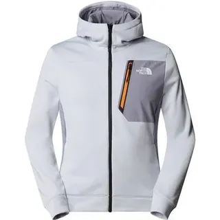 THE NORTH FACE Damen Jacke M MA FZ FLEECE, Größe XXL in Silber Silber