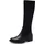 Hohe Stiefel ohne Absatz mit Reißverschluss Elegant 37 EU