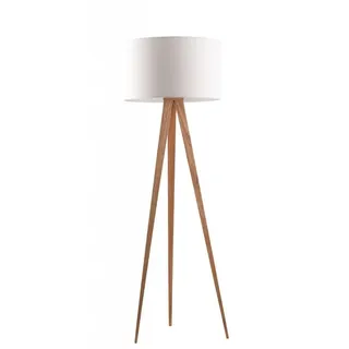 ZUIVER Tripod Wood weiß/braun