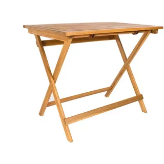 Sam SKARA Klapptisch 80 x 60 x 74 cm Beige