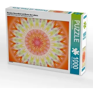 Mandala Gesundheit mit Blume des Lebens (Puzzle)
