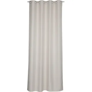 Schöner Wohnen Opaco Ösenschal 140 x 250 cm beige