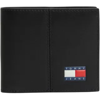 Tommy Hilfiger TJM HERITAGE LEATHER CC & COIN Geldbörse schwarz