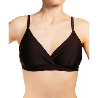 Aquarti Triangel-Bikini Damen Braun 36 Cup A