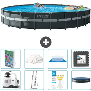 Ultra Xtr Pool Rund - 732x132 Cm - 9-teilig  S553