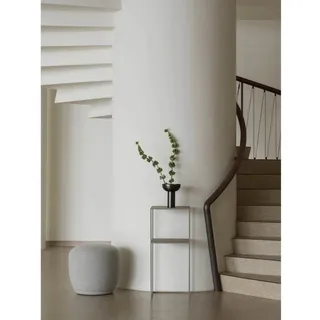 Zubehör Blomus, Grau, für Wohnzimmer, Metall - 35 - 35 - 80