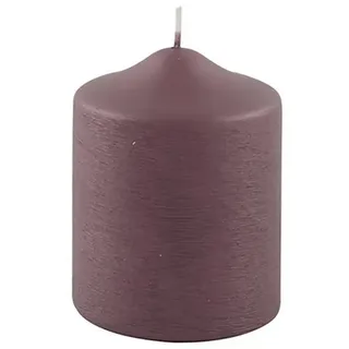 Fink Adventskerze FINK Stumpenkerze Candle - bordeaux - H. 10cm x D. 8cm (1 Stück)