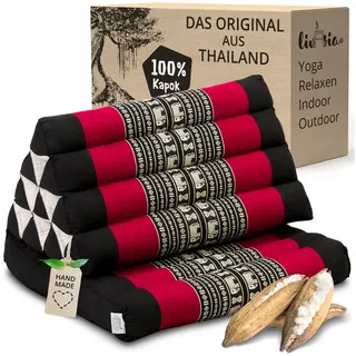 Livasia Thaikissen 75 x 50 cm Schwarz