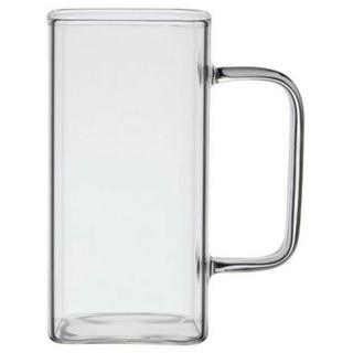 Latte-Macchiato-Glas Square 2er Set Henkelglas Cocktail 350 ml