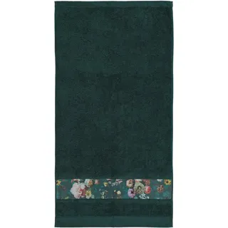 Essenza Fleur Handtuch 60 x 110 cm dunkelgrün
