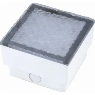 Heitronic Akiaki 1 LED Bodeneinbauleuchte eckig Transparent