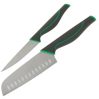 Chefkoch trifft Fackelmann Messer-Set 2-teiliges Profi-Messerset – Santokumesser & Spickmesser