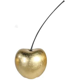 Casablanca - Kirsche - Dekokirsche - Celebration - Keramik - Gold - Höhe 60 cm