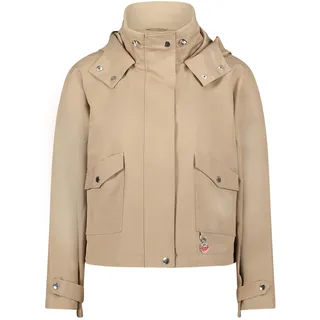 Cartoon Casual-Jacke mit aufgesetzten Taschen in camel | 40