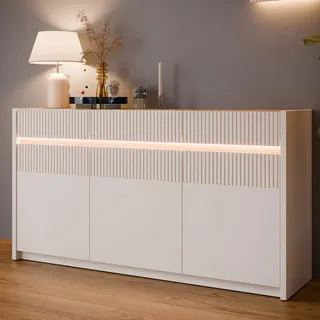 Forte Sideboard 160 x 85,9 x 41,5 cm Khaki