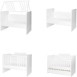 Lorelli Babybett Multi Weiß 120 x 60 cm