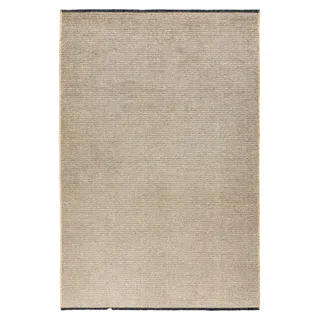 OBSESSION Teppich "En Vogue 400", (cream), B:300cm H:8mm L:400cm, Polyester, Teppiche, Teppich, Uni Farben, leichte Struktur, In- und Outdoor geeignet, waschbar