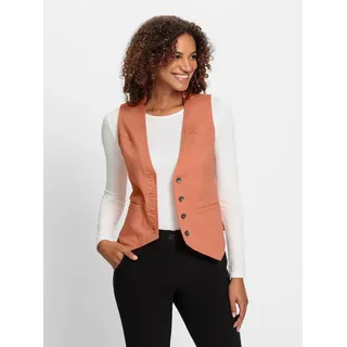 Witt Weiden Jeans-Weste in papaya | Gr.: 52