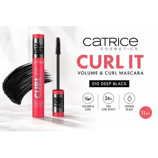 Catrice CURL IT Volume & Curl Mascara 010 Schwarz 11 ml