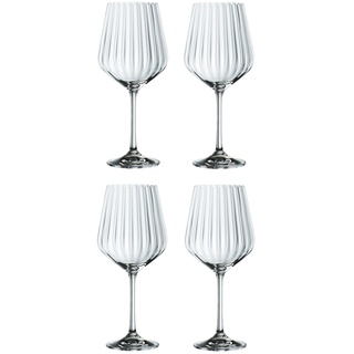 Nachtmann Gin-Tonic Gläser-Set 9-teilig TASTES GOOD, Kristallglas - Schliffdekor - 640 ml - 9-teilig