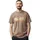 T-shirt suede brown XXL