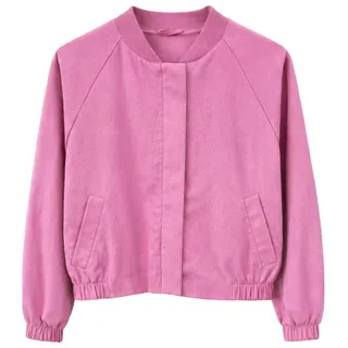 Mazine Short Baumwolle Bomber lila XS