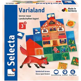 Selecta Spielzeug Legespiel Varialand (Deutsch, Englisch, Französisch, Italienisch, 1 Spieler)
