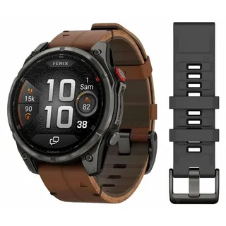 Garmin fenix 8 Pro AMOLED 47 mm Graphit/Titan Carbongrau