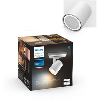 Hue Runner Single Spotlight - White - No Dimmer Switch
