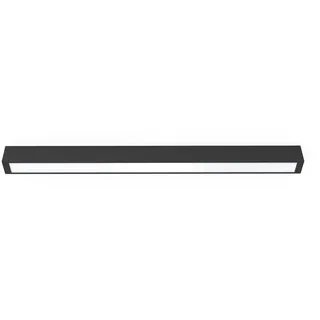 STRAIGHT Deckenleuchte 7598 Nowodvorski Schwarz LED Tube T8 90cm Minimalistisch