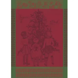 Garnier GARNIER-THIEBAUT Geschirrtuch NOEL D'ENFANCE (Weihnacht) 56 x 77 cm 100% Baumwol...