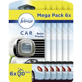Febreze Auto Lufterfrischer Reine Frische 6 St. 12 ml
