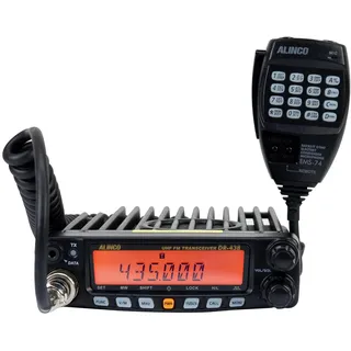 Alinco UHF-Radio PNI DR-438-HE, 200CH, 400-470 MHz, DTMF, Squelch, 13,8 V, 1024DCS-50CTCSS, Walkie Talkie