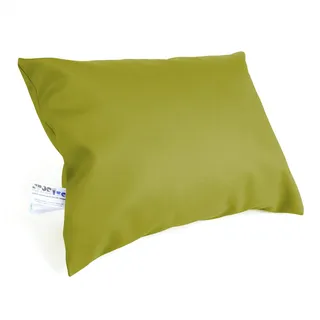 Sport-Tec Kopfkissen, Couchkissen, Therapiekissen, Sitzkissen, Stützkissen aus Kunstleder, 45x35x9 cm, Pistachio