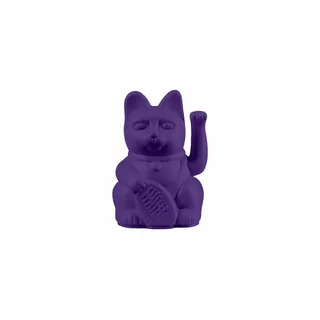 donkey products Winkekatze Lucky Cat Mini Maneki Neko Violet lila