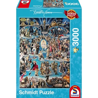 Schmidt Spiele GmbH Puzzle 3000 Teile Schmidt Spiele Puzzle Renato Casaro Hollywood XXL 59347, 3000 Puzzleteile