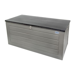 BELLAVISTA Auflagenbox Aik - 680L, grau, abschließbar, wetterfest