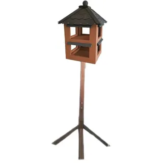 Conni Oberkircher's Vogelhaus massiv mit Ständer LxBxH: 30x30x54 cm