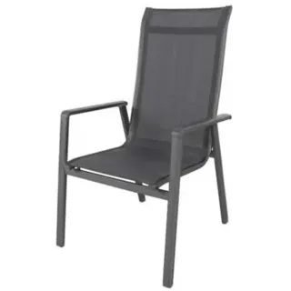 MWH Das Original MWH Kedline Stapelsessel 64 x 74 x 109 cm grau