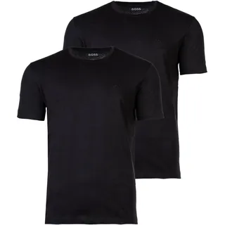 Boss Comfort Kurzarm-T-Shirt 2 Einheiten Black M