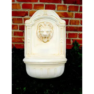 JVmoebel Gartenbrunnen Eleganter Steinguss-Wandbrunnen mit beruhigendem Plätschern, (Artikel 1032), Made in Europa