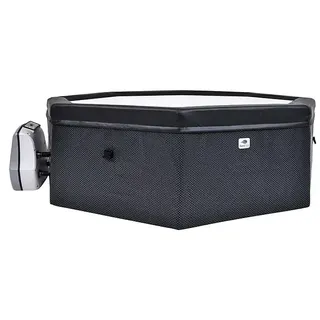 GardWell Mobil-Whirlpool Unos  (Ø x H: 193 x 70 cm, Anthrazit/Innen Weiß, 1.000 l)