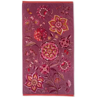Pip Studio Viva la Vida Badetuch 100 x 180 cm lila
