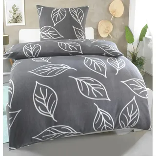 MALIKA Warme Winter Microfaser Flausch Fleece Bettwäsche 135x200 155x220 200x200, Größe:135 x 200 cm, Design - Motiv:Design 2