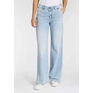 Herrlicher Lovely Flared Denim Bootcut Sporty Sky 33/32