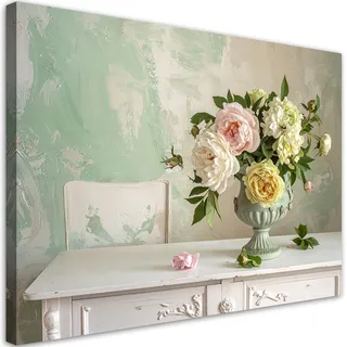 LEINWANDBILD Blumen 100x70cm