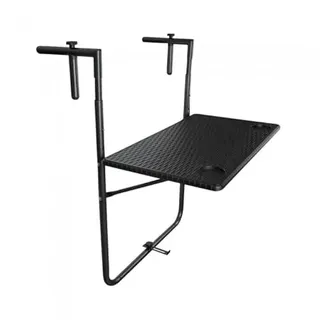 Grindi - Balkon Klapptisch Hängetisch Klappbarer - SSB 4, Schwarz - 60x60x73